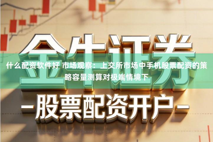 什么配资软件好 市场观察：上交所市场中手机股票配资的策略容量测算对极端情境下