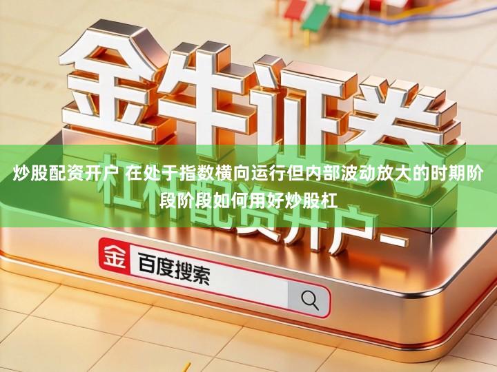 炒股配资开户 在处于指数横向运行但内部波动放大的时期阶段阶段如何用好炒股杠