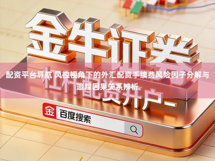 配资平台导航 风控视角下的外汇配资手续费风险因子分解与追踪因果关系辨析